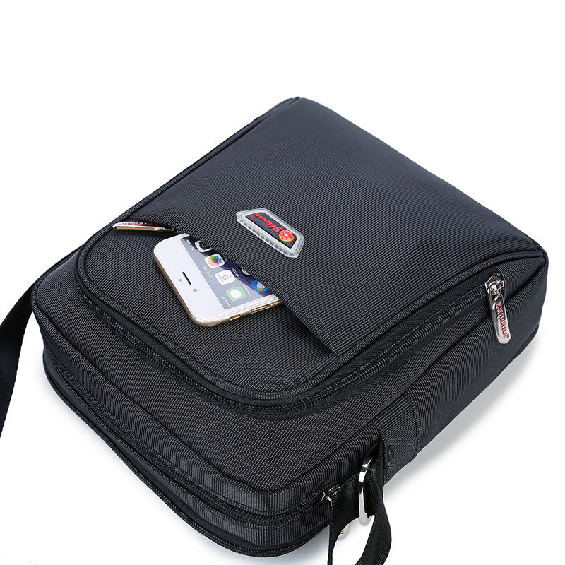 Men's Stylish Oxford Cloth Fashion Vertical Men's Shoulder Bags